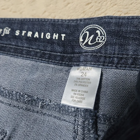 Westport 1962  24 signature fit straight denim jeans, 24 - Picture 7 of 15